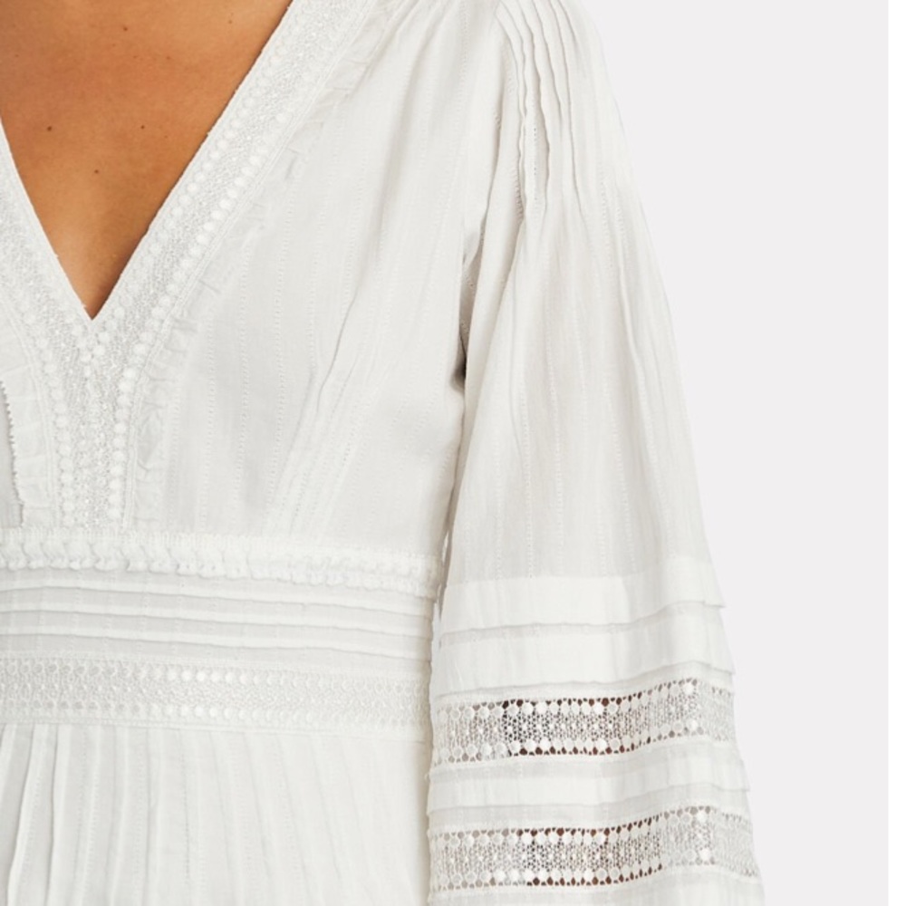 Intermix Long Sleeve Cotton Mini-Dress - Picture 3 of 7